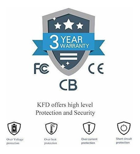 Kfd 18 V Ac Dc Adaptador Cargador Para Bravxxl Gran Portatil 1