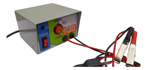 Cargador Bateria Moto Cuatri  12v 5 Amp 0