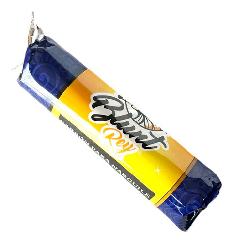 Caja X10 Carbón Blunt Rey Bamboo P/narguile Encendido Rápido 1