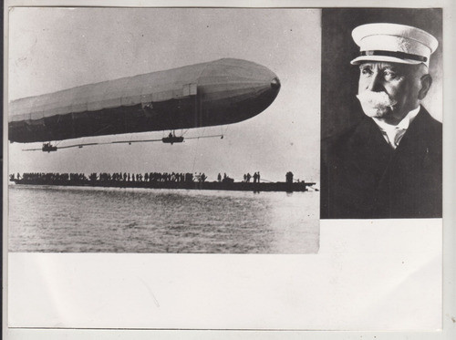 Ferdinand Graf Von Zeppelin Fotografia Archivo Prensa Raro 0