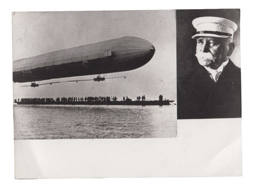 Ferdinand Graf Von Zeppelin Fotografia Archivo Prensa Raro 0