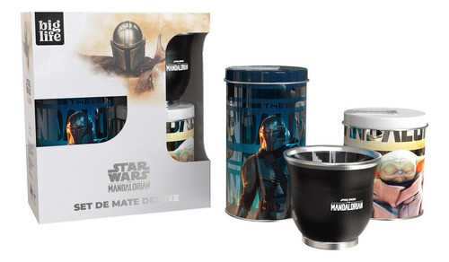 Set De Mate Deluxe Mandalorian Star Wars Licencia Oficial 0