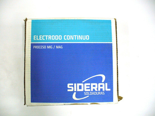 Bobina Alambre Cobreado Mig Mag Ø 0,8 15 Kg Sideral Co2 1
