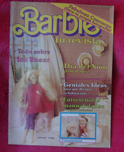 Barbie Tu Revista - 1989 - Día Del Niño - Manualidades 0