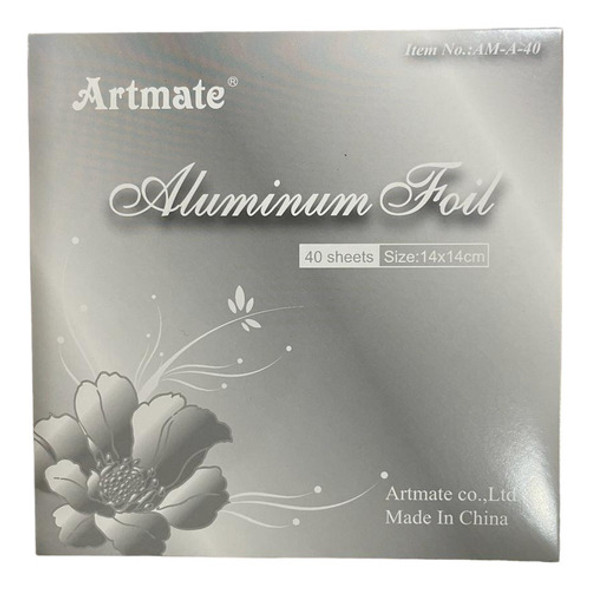 40 Laminas Dorado A La Hoja Color Plata Foil Marcos Artmate 0 40 Laminas Dorado A La Hoja Color Plata Foil Marcos Artmate 0