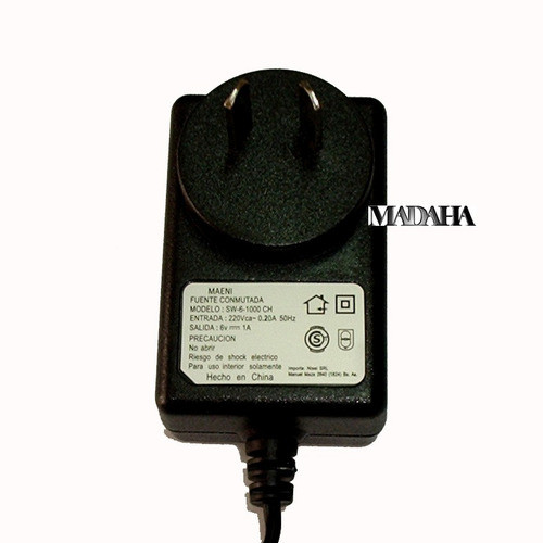 Cargador Con Corte Automatico P/ Baterias De Gel De 6v 1a 1