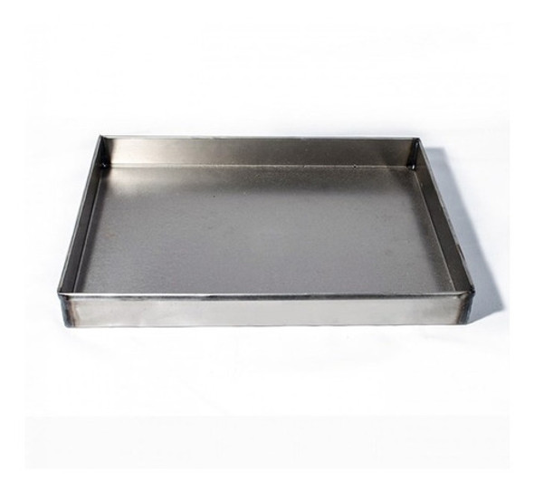 Asadera Lozafer De Chapa 40 X 50 X 5,5 Cm Para Horno Cocina 0