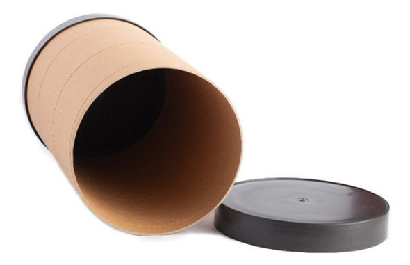 6b 5cm X 150mm X1u Tubos De Carton Con  Tapas Plasticas 1