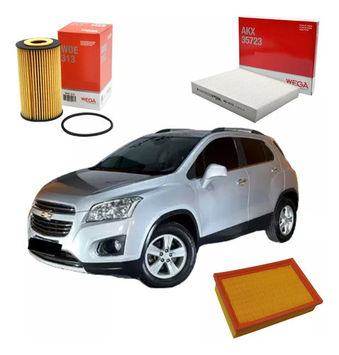 Kit Filtros Wega Tracker 1.8 16v 0