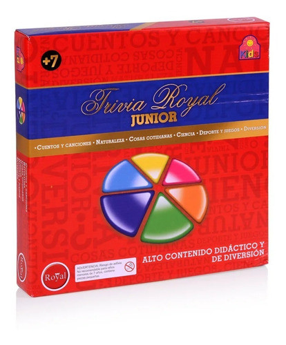 Trivia Junior Juego De Mesa Royal - Espacio Regalos 0