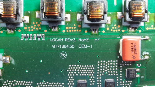 Placa Inverter Noblex 42lc822f Sanyo Lcd 42xf7 Vit71864.50 1