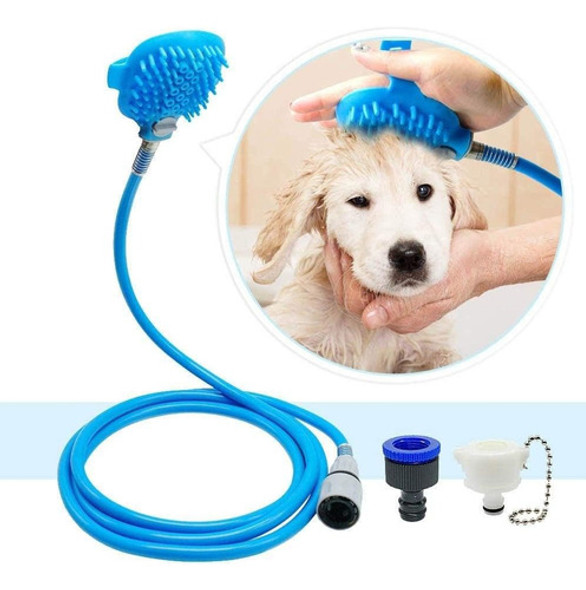 Kit Manguera Con Manopla Para Bañar A Tu Mascota Perros Gato 1 Kit Manguera Con Manopla Para Bañar A Tu Mascota Perros Gato 1