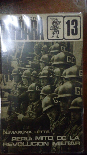 Libro Perú: Mito De La Revolución Militar 0