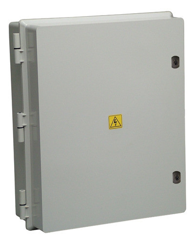 Gabinete Plastico Estanco  435x525x180mm  Tapa Gris Roker 0
