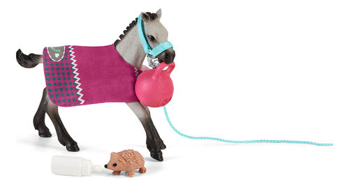 Set Divirtiéndonos Con El Potro Schleich Horse Club Trex 0
