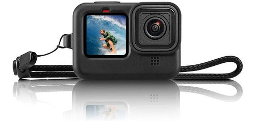 Carcasa Protectora De Silicona Para Gopro Hero 9 Negro 0