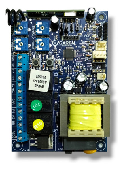 Placa Central De Comando Seg Wave + 2 Controles 1