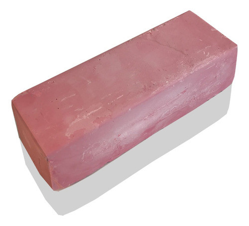 Pasta Rosa Pulir Brillo Espejo Inox Metales Ferroso 0