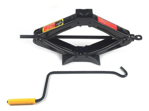 Gato Tipo Tijera 2t + Llave Cruz Cambio Neumatico Para Auto 1