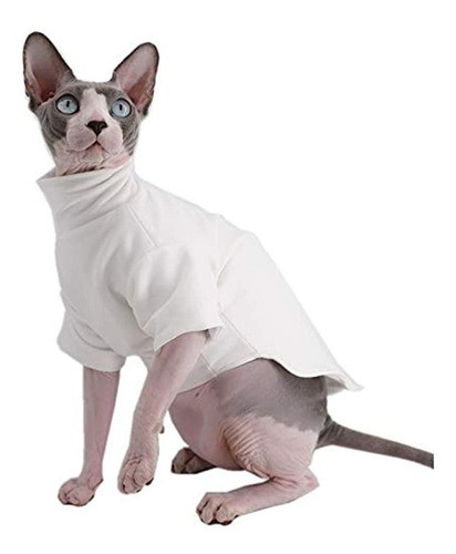 Ropa Para Gatos Sphynx Camisetas Gruesas De Algodon De Invi 0