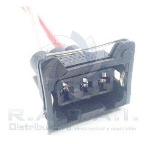 Ficha 3 Vias Bulbo Electroventilador Vw Gol Saveiro 0