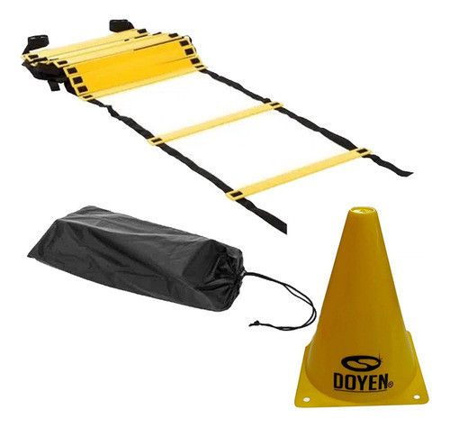 Kit Coordinacion Escalera 5 Mts+conos 23 X 10 Cm. 0