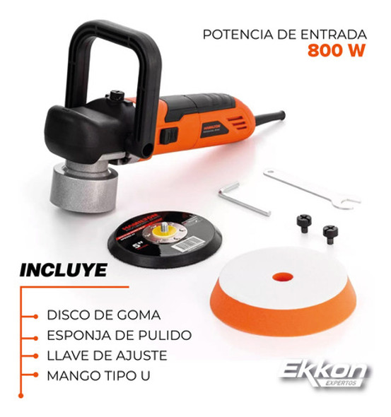 Lustralijadora Rotorbital Profesional 800w 1