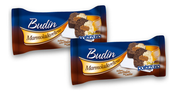 Budín Marmolado Portezuelo 200 Grs X 2 0