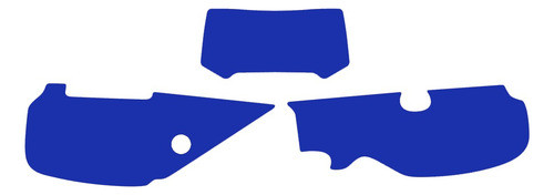 Calcos Graficas Stickers Cachas Mascara Honda Xr600 Xr Azul 0