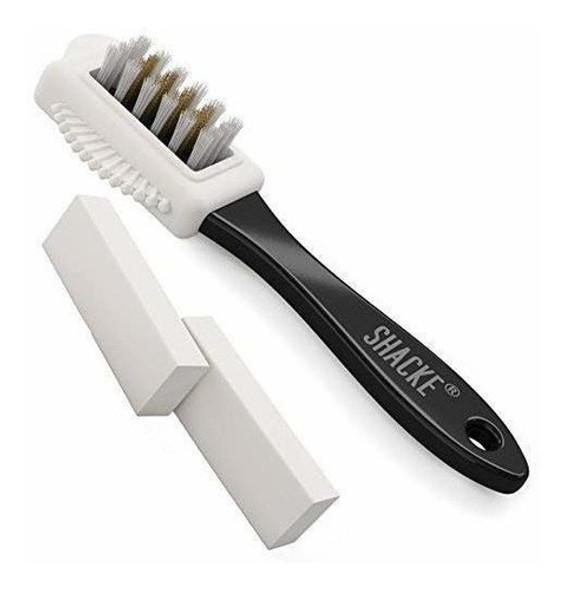 Shacke Suede & Nubuck 4-way Leather Cleaner Brush + 2 Borrad 0
