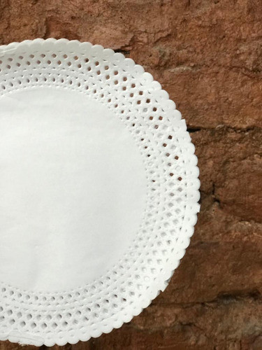 Blondas Caladas Blancas 15cm Pack X100u 0