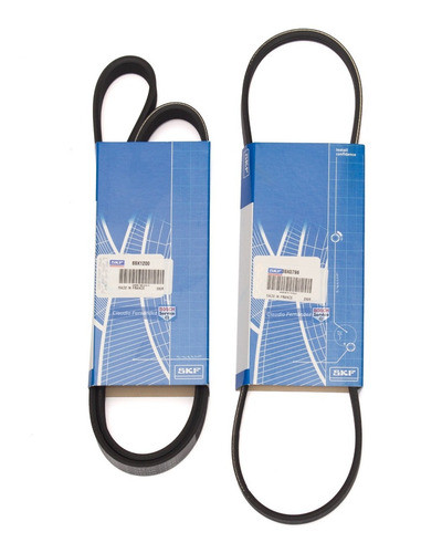 2 Correas Poly-v Skf Vw Saveiro 1.6 2010 2011 2012 2013 2014 0