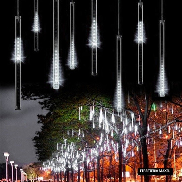 Lluvia De Meteoritos Cascada Cortina 8x50 Cm Fria Exterior 0