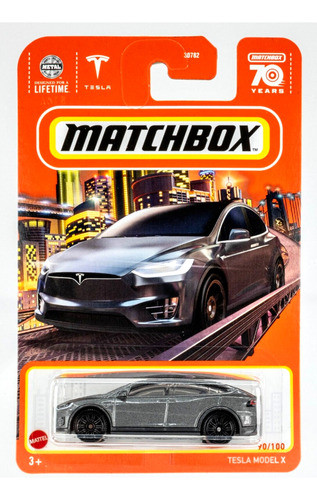Matchbox - Vehículo Tesla Model X - 30782 0