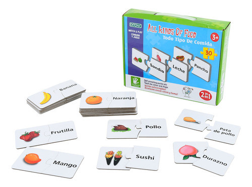 Match And Play Puzzle Ditoys 2376 Comida 1