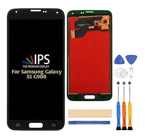 Pantalla Lcd Para Galaxy S5 G900 /m/a/t/fd  Negro 0