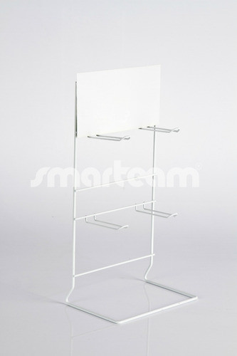 Exhibidor Bijouterie / Accesor C/ 4 Ganchos Soldados Pack 2u 1