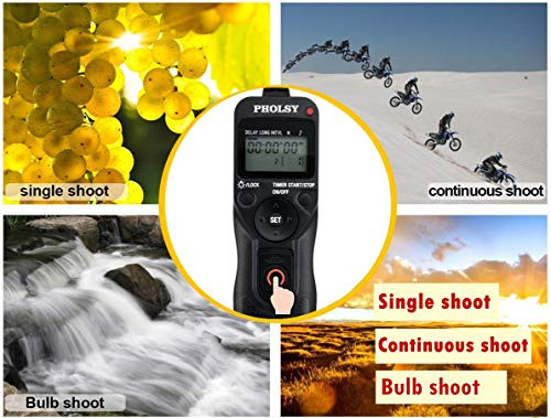 Cable De Control Remoto Pholsy Con Intervalómetro Cable De L 1