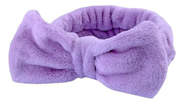 Vincha Moño - Skincare Makeup Color Lila 1 Vincha Moño - Skincare Makeup Color Lila 1