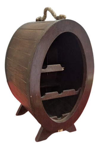 Barril Vinoteca Bodega Tonel Cava Madera Bar Living  Usado 0