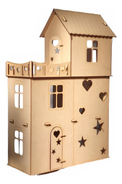 Casa Heart +kit De 15 Muebles Todo Para Armar 0