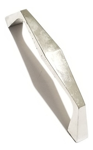 Manija Tirador De Mueble Facetada De 86mm Bronce Platil 0