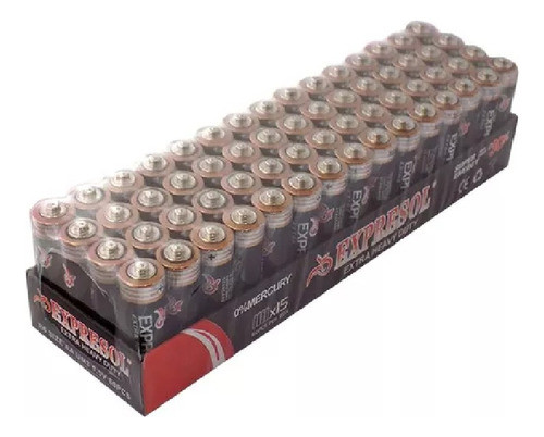 Pila Triple A Caja De 60 Pilas Comunes Salinas 1,5v 1