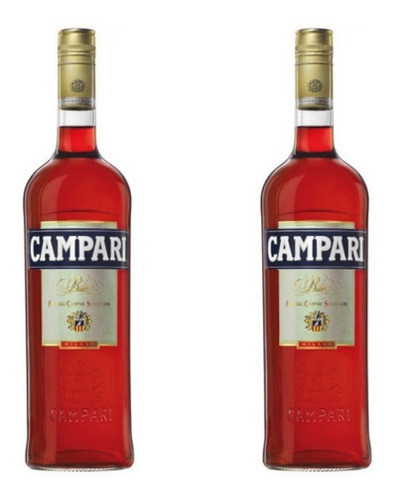 Campari Aperitivo 750ml X2 Unidades Zetta Bebidas 0