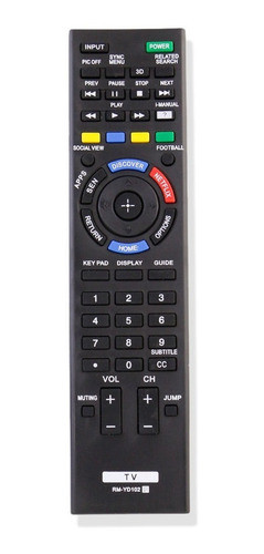 Nuevo Control Remoto Rm-yd102 Sustituidas Para Sony Led Tv K 0
