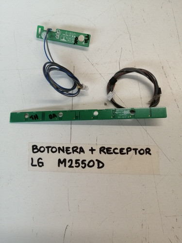 Botonera Y Receptor Ir Para Tv Monitor LG M2550d 1