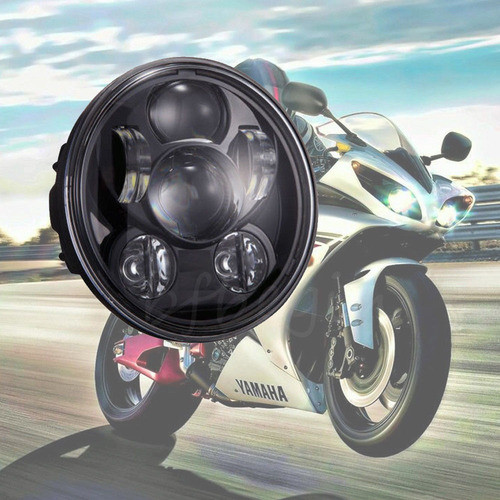 5 5,75 3/4 Faros Daymaker Negro Proyector Led Drl Para Harle 1