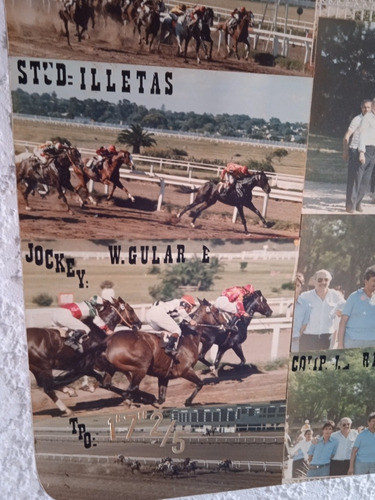 Cuadro Antiguo Carreras De Caballos Stud Illetas 1