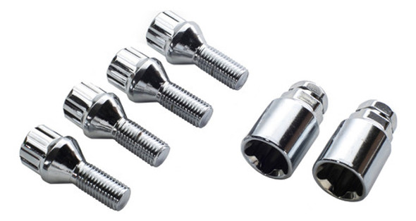 Kit Tuerca Bulon Antirrobo Para Fiat Nuevo Palio Sporting 1