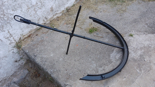 Ancla Artesanal En Excelente E Impecable Estado 1